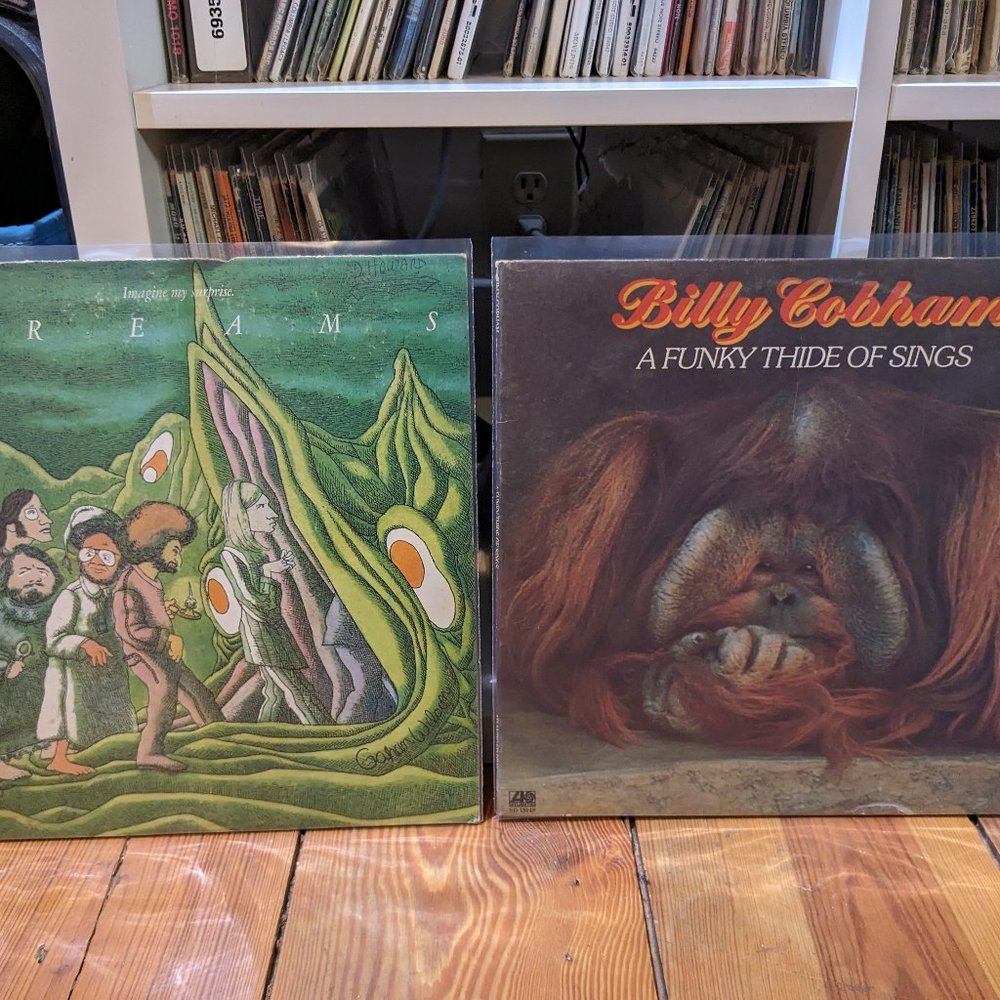 vinyl records #funk jazz music #Billy Cobham (2 albums) amazing condition